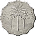 Coin, Iraq, 5 Fils, 1975, MS(63), Stainless Steel, KM:125a