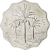 Iraq, 10 Fils, 1981, SPL, Acciaio inossidabile, KM:126a