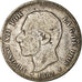 Moneta, Spagna, Alfonso XII, 2 Pesetas, 1881, Madrid, MB, Argento, KM:678.2