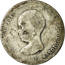 Monnaie, Espagne, Alfonso XIII, Peseta, 1891, Madrid, B, Argent, KM:691