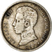 Moeda, Espanha, Alfonso XIII, Peseta, 1903, Madrid, EF(40-45), Prata, KM:721
