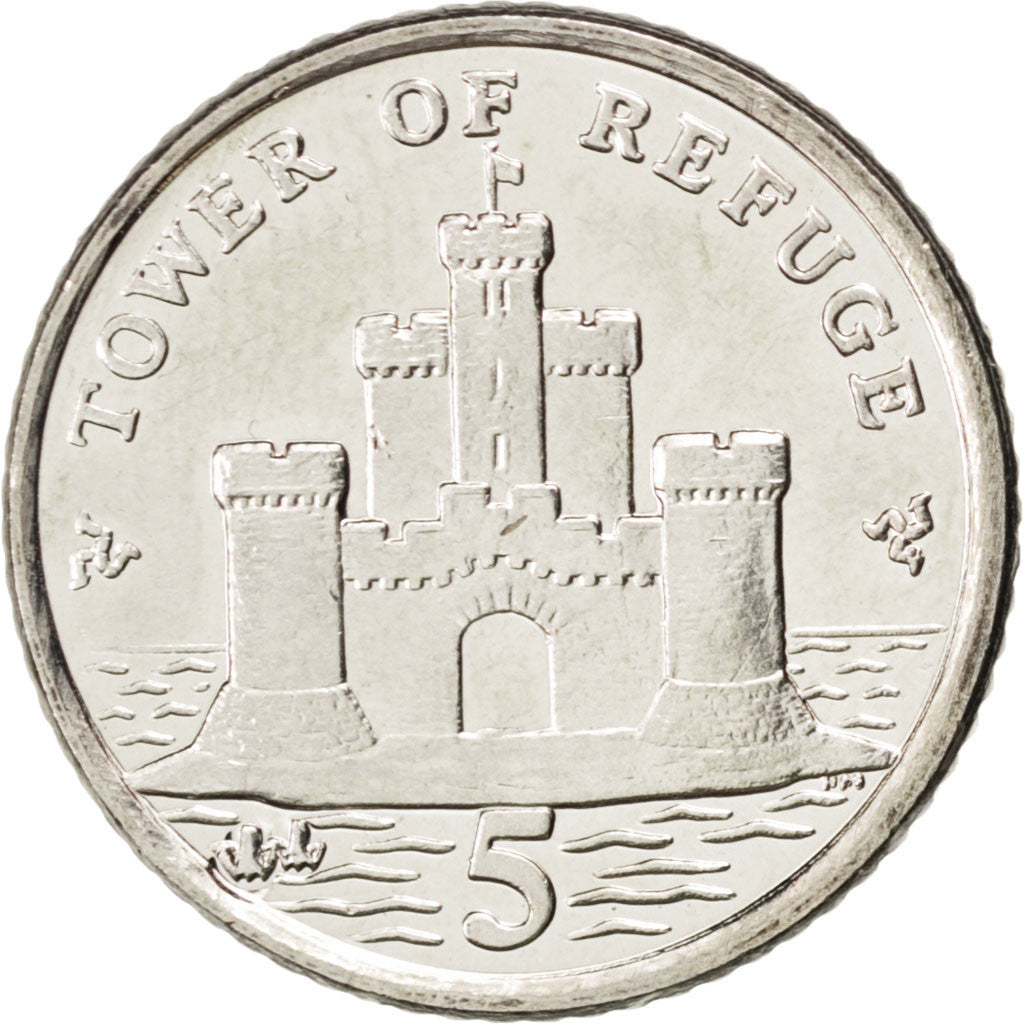 Coin, Isle of Man, Elizabeth II, 5 Pence, 2011, Pobjoy Mint, MS(63)