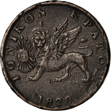 Coin, IONIAN ISLANDS, 2 Lepta, 1820, EF(40-45), Copper, KM:31