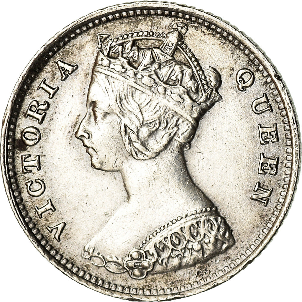 Coin, Hong Kong, Victoria, 10 Cents, 1898, AU(55-58), Silver, KM:6.3