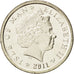 Moneda, Isla de Man, Elizabeth II, Pound, 2011, Pobjoy Mint, SC, Níquel -