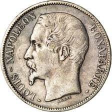 Münze, Frankreich, Napoléon III, 5 Francs, 1852, Paris, S+, Silber, KM:773.1