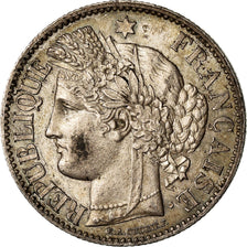 Coin, France, Cérès, 2 Francs, 1881, Paris, AU(50-53), Silver, KM:817.1