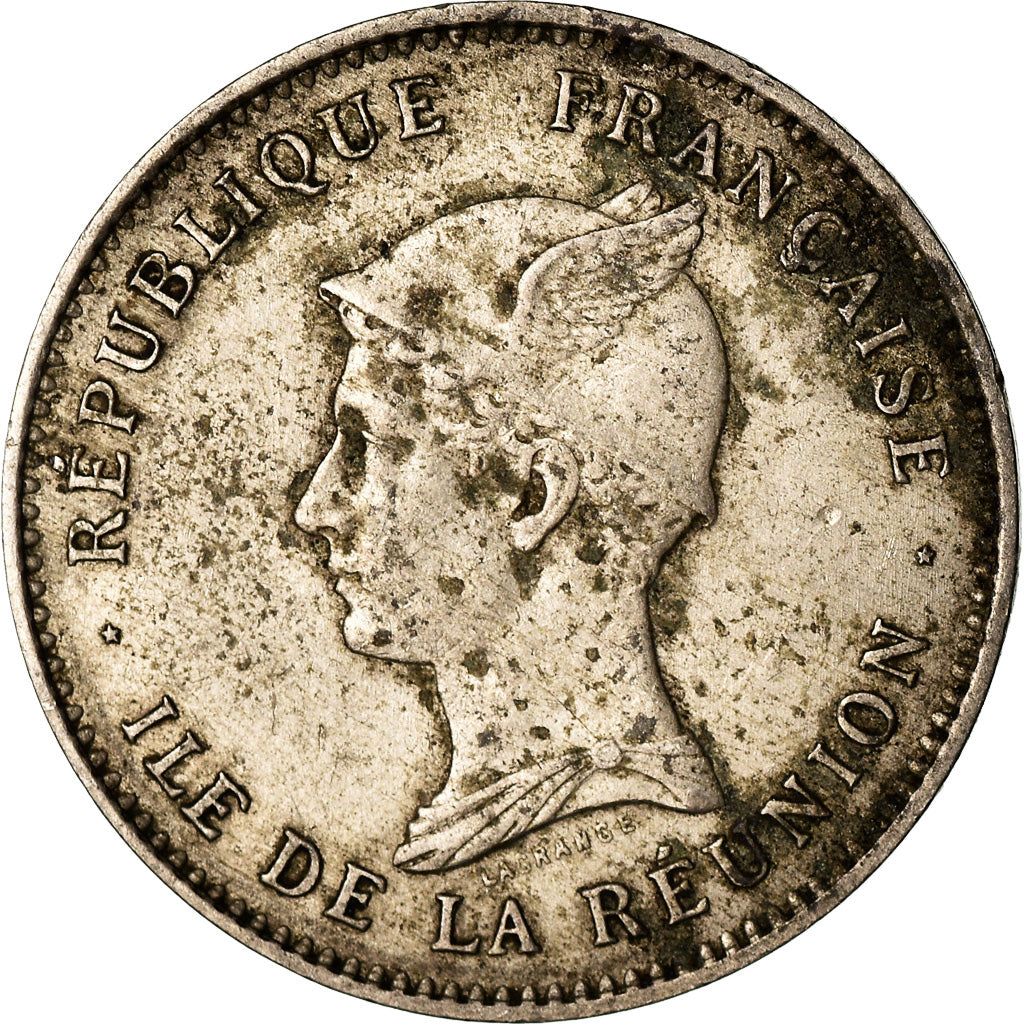 Coin, Réunion, 50 Centimes, 1896, Paris, VF(30-35), Copper-nickel, KM:4