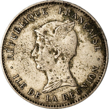 Coin, Réunion, 50 Centimes, 1896, Paris, VF(30-35), Copper-nickel, KM:4