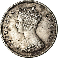 Münze, Hong Kong, Victoria, 10 Cents, 1868, SS+, Silber, KM:6.3