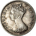 Münze, Hong Kong, Victoria, 10 Cents, 1868, SS+, Silber, KM:6.3