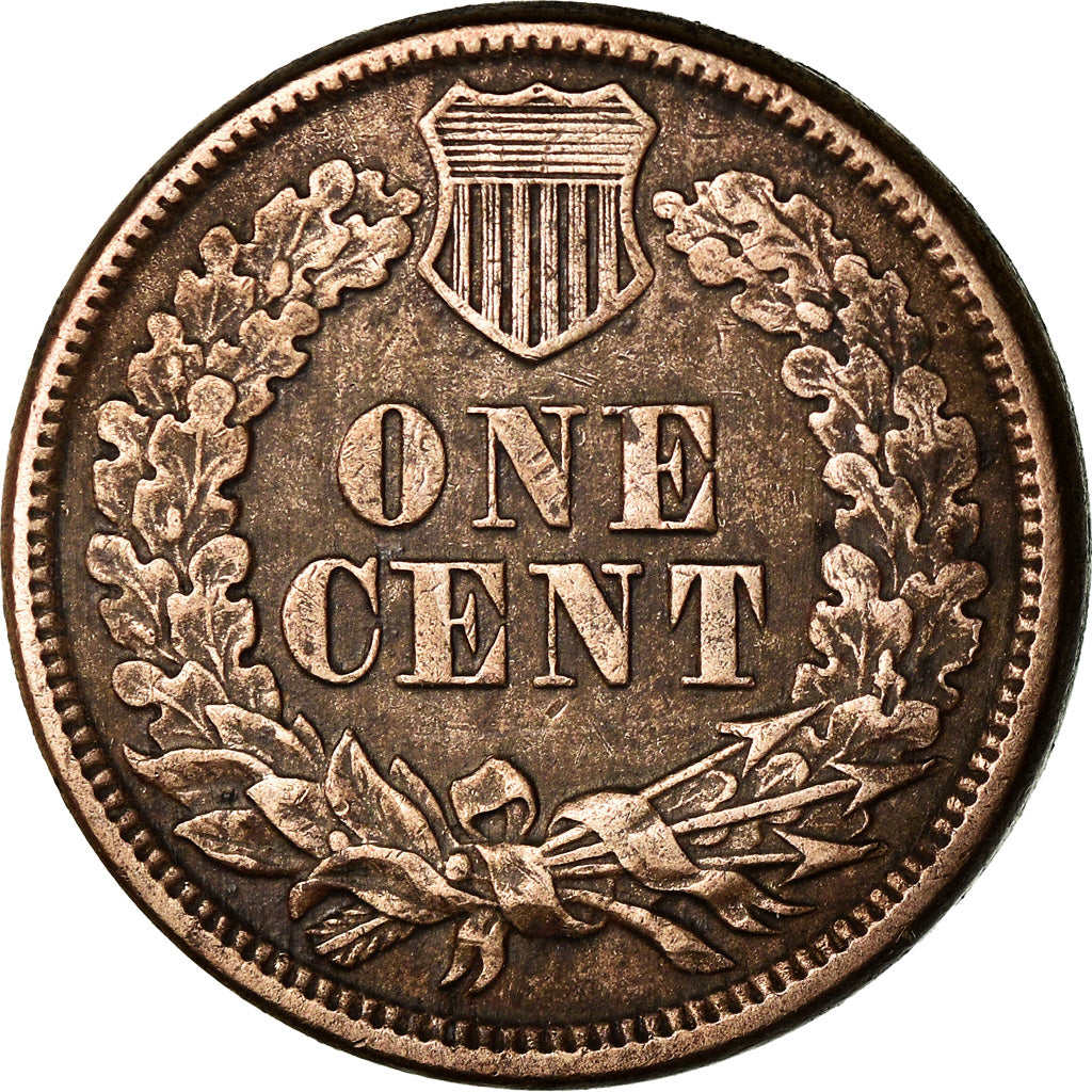 Coin, United States, Indian Head Cent, Cent, 1860, Philadelphia, EF(40-45)