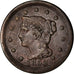 Coin, United States, Braided Hair Cent, Cent, 1852, U.S. Mint, Philadelphia