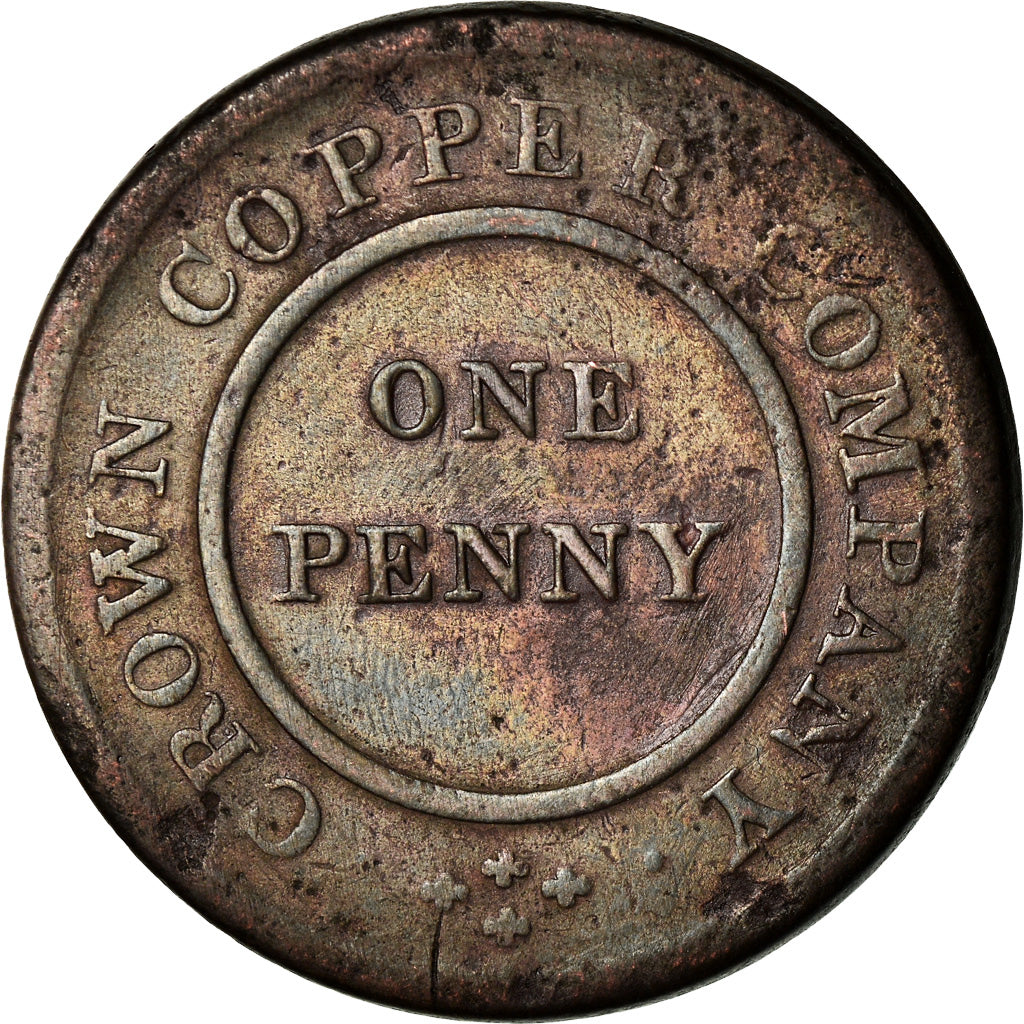 Coin, Great Britain, Crown Copper Company, Penny Token, 1811, Birmingham