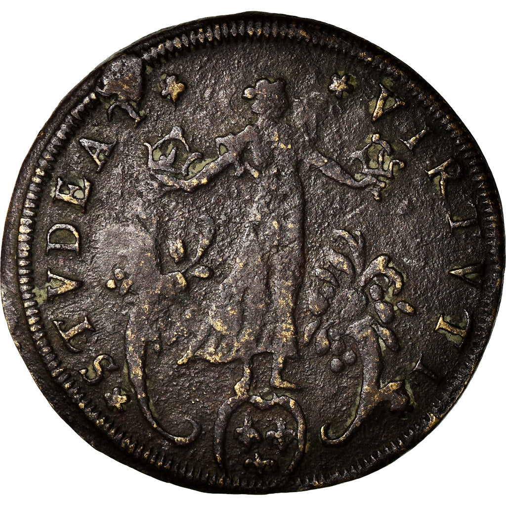 France, Token, Charles IX, La Destinée maîtrisant le Démon, Nuremberg