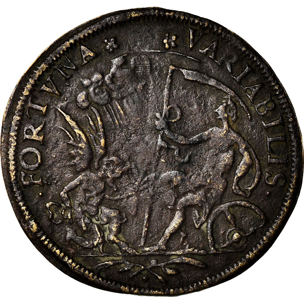 France, Token, Charles IX, La Destinée maîtrisant le Démon, Nuremberg