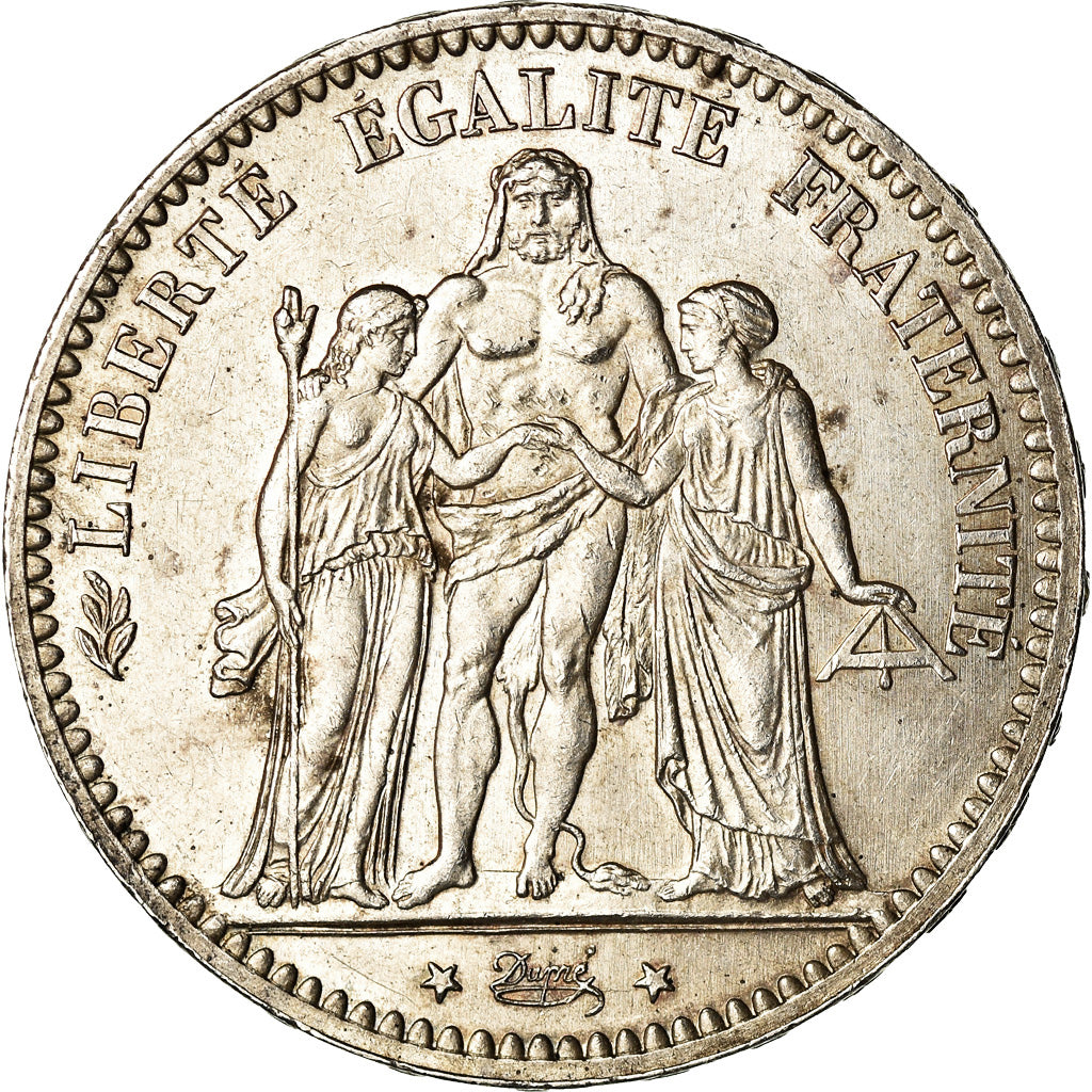 Monnaie, France, Hercule, 5 Francs, 1877, Paris, SUP, Argent, Gadoury:745a
