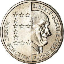 Monnaie, France, Schuman, 10 Francs, 1986, ESSAI, SPL, Nickel, Gadoury:825