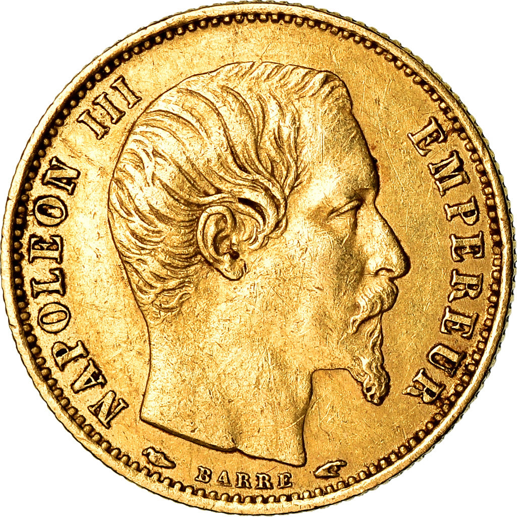Coin, France, Napoleon III, Napoléon III, 5 Francs, 1854, Paris, EF(40-45)