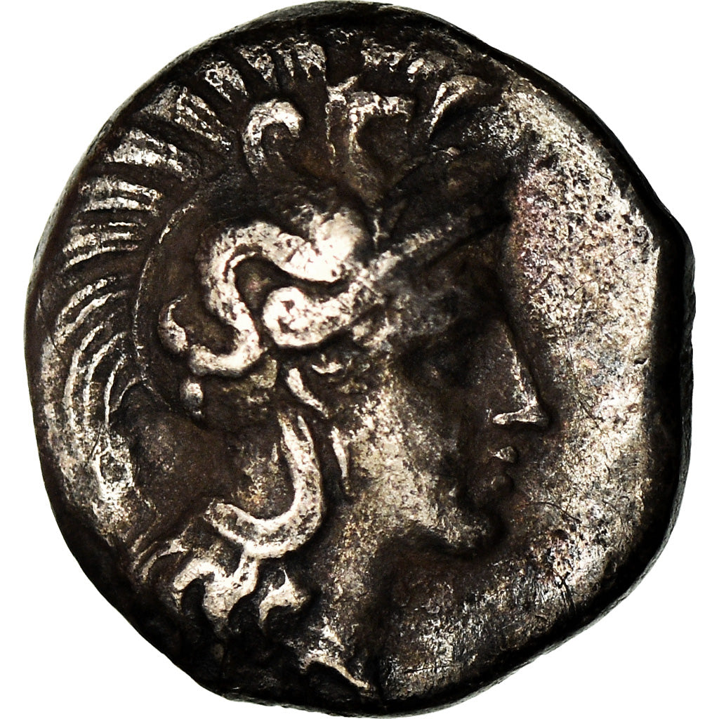 Munten, Calabrië, Tarente, Diobol, 380-325 BC, ZF+, Zilver, HN Italy:914