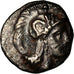 Coin, Calabria, Tarentum, Diobol, 325-280 BC, AU(50-53), Silver, HN Italy:976