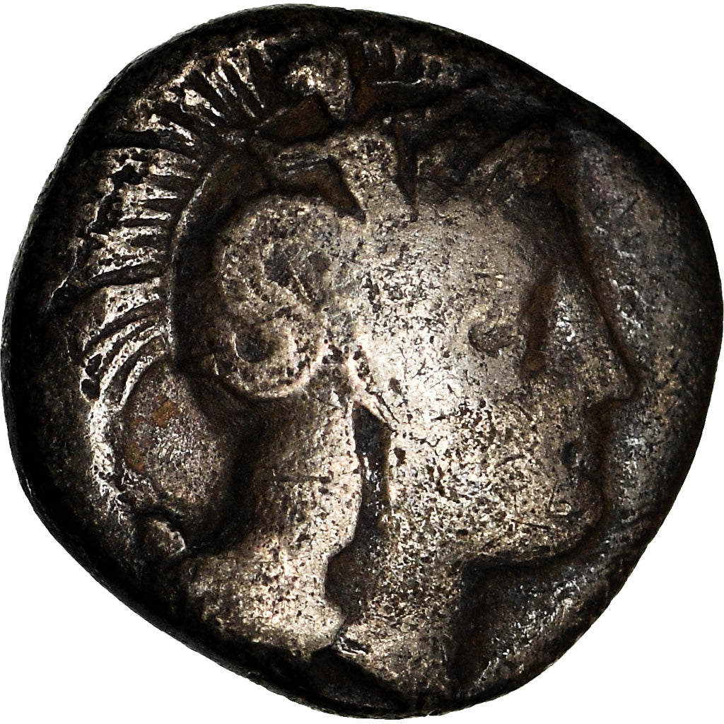Monnaie, Calabre, Tarente, Diobole, 325-280 BC, TB, Argent, HN Italy:976