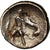 Moneda, Calabria, Tarentum, Diobol, 280-228 BC, BC+, Plata, SNG ANS:1476