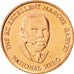 JAMAICA, 25 Cents, 1996, British Royal Mint, KM #167, MS(63), Copper Plated...
