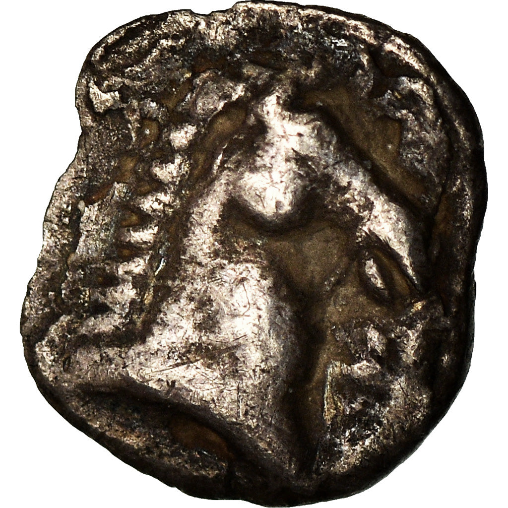 Coin, Calabria, Tarentum, Tritemorion, 325-280 BC, VF(30-35), Silver, BMC:427