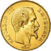Moneda, Francia, Napoleon III, Napoléon III, 50 Francs, 1857, Paris, MBC+, Oro