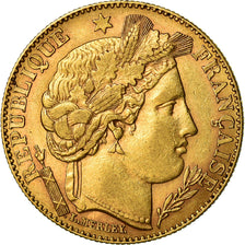 Monnaie, France, Cérès, 10 Francs, 1895, Paris, TTB+, Or, Gadoury:1016, KM:830