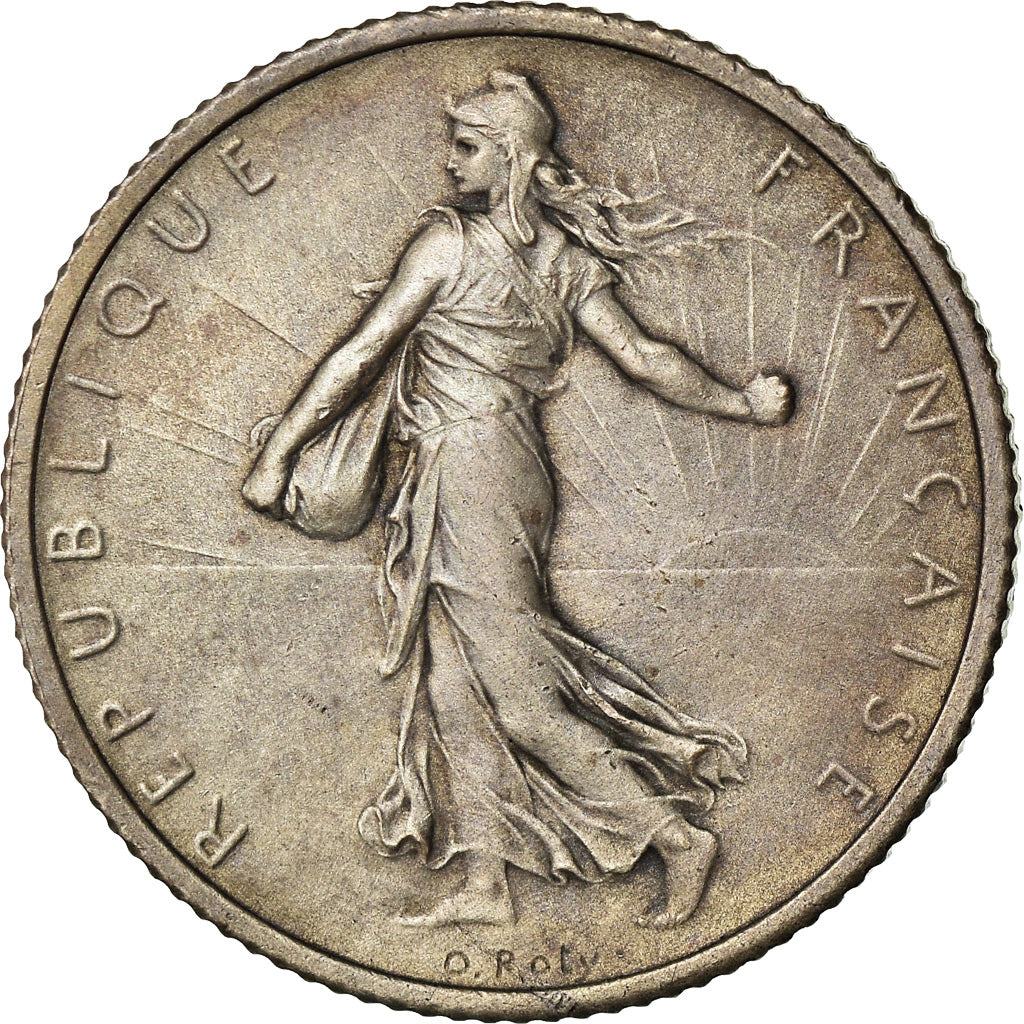 Coin, France, Semeuse, Franc, 1898, Paris, Flan mat, MS(60-62), Silver