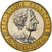 Münze, Frankreich, Montesquieu, 10 Francs, 1989, UNZ, Bi-Metallic, KM:969