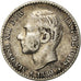 Coin, Spain, Alfonso XII, 50 Centimos, 1880, Madrid, EF(40-45), Silver, KM:685