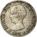 Münze, Spanien, Alfonso XIII, 50 Centimos, 1892, Madrid, S+, Silber, KM:690
