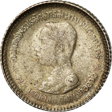 Moneda, Tailandia, Rama V, Fuang, 1/8 Baht, 1908, MBC, Plata, KM:32a