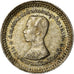 Munten, Thailand, Rama V, Fuang, 1/8 Baht, (1876-1900), ZF+, Zilver, KM:32