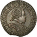 Moneta, Francia, Louis XIII, Double tournois, buste laurée et cuirassé, Double
