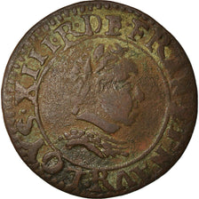 Moneda, Francia, Louis XIII, Double Tournois, 1621, Saint-André de