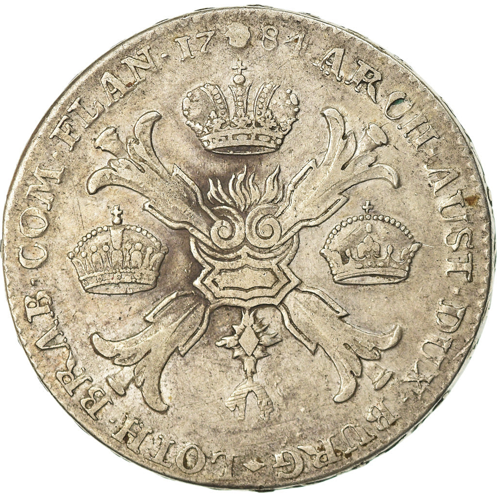 Coin, AUSTRIAN NETHERLANDS, Joseph II, Kronenthaler, 1784, Brussels, VF(30-35)