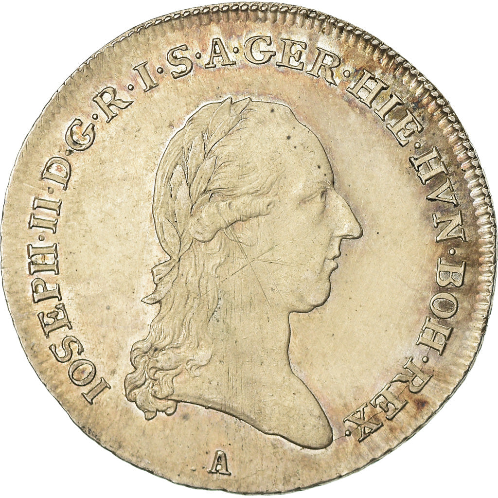 Coin, AUSTRIAN NETHERLANDS, Joseph II, 1/4 Kronenthaler, 1788, Vienna