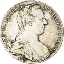 Coin, Austria, Maria Theresa, Thaler, 1780, Vienna, Restrike, VF(30-35), Silver