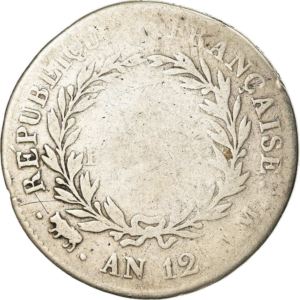 Coin, France, Napoleon I, 5 Francs, An 12, Toulouse, F(12-15), Silver