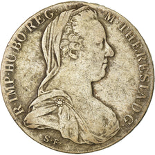 Coin, Austria, Joseph II, Thaler, 1780, Vienna, Restrike, VF(20-25), Silver