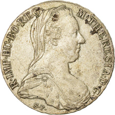 Coin, Austria, Joseph II, Thaler, 1780, Vienna, Restrike, EF(40-45), Silver