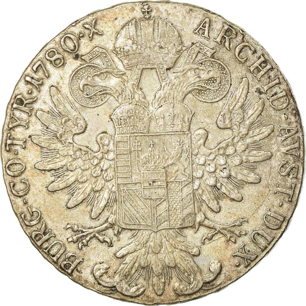 Coin, Austria, Joseph II, Thaler, 1780, Vienna, Restrike, EF(40-45), Silver