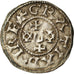 Coin, France, Eudes, Denarius, Limoges, Immobilized type, AU(50-53), Silver