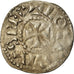 Monnaie, France, Lothaire, Denier, 960-980, Bourges, TTB, Argent, Prou:755