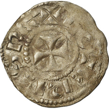 Moneta, Francia, Lotharius, Denarius, 960-980, Bourges, BB, Argento, Prou:755