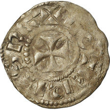 Coin, France, Lotharius, Denarius, 960-980, Bourges, EF(40-45), Silver, Prou:755